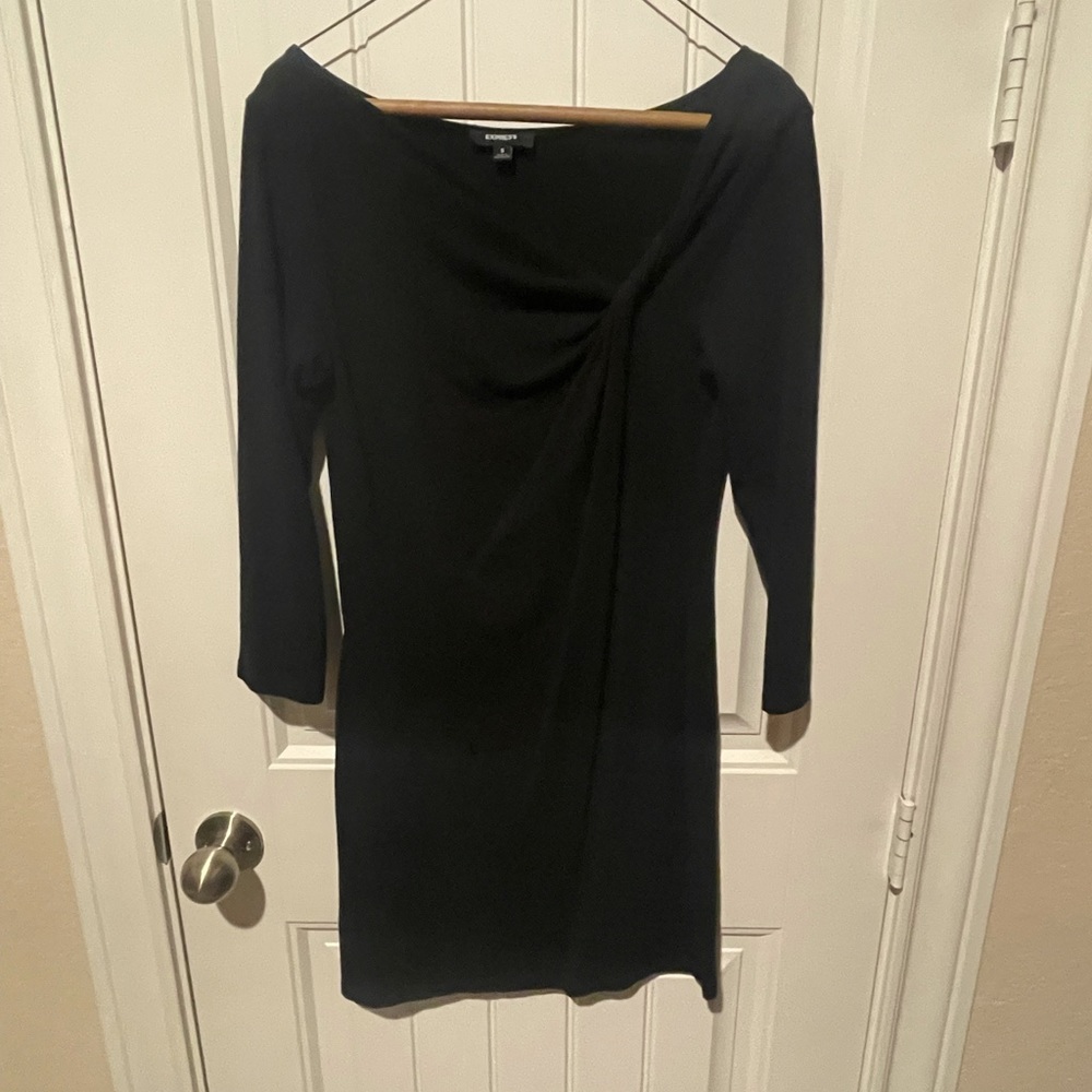 Express black mini dress